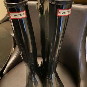 Hunter original tour gloss rainboot